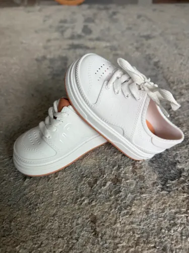 Tênis infantil branco - mini Melissa - tamanho 19