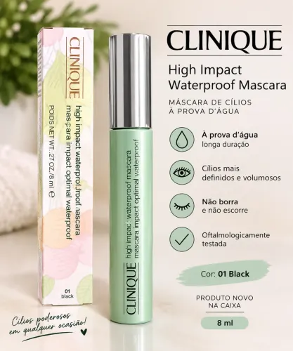 CLINIQUE. Máscara de Cílios À Prova D'Água High Impact?