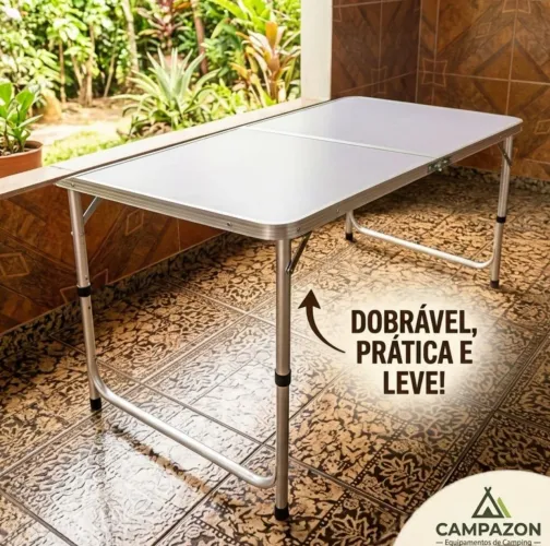 Mesa de Camping Portátil 