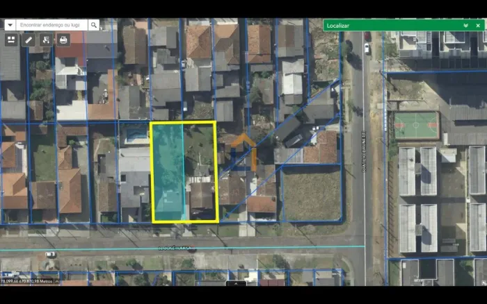 Terreno com 960m² em Curitiba - Capão Raso