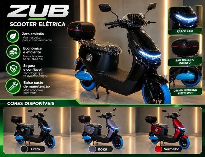 SCOOTER ELÉTRICA 1000W