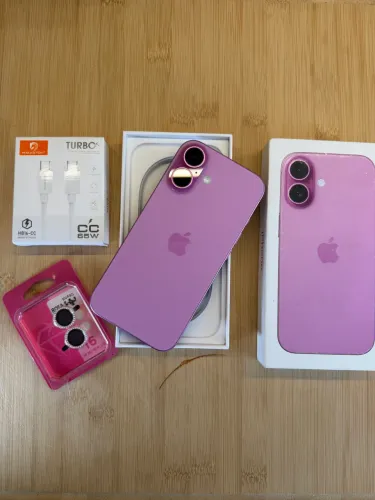 iPhone 16 rosa 128 gb 5 meses de uso !