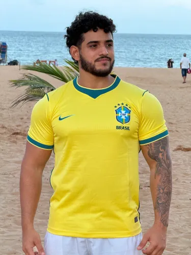Camisa do Brasil 2026 - Amarela