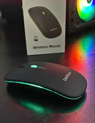 Mouse sem fio Bettdow 2400DPI 2,4GHz Bluetooth