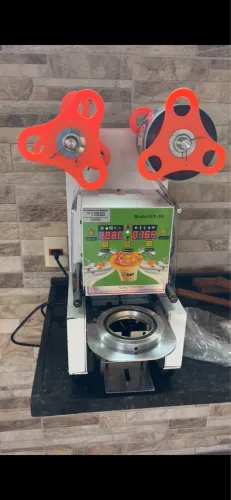 Seladora automática de copos e potes 