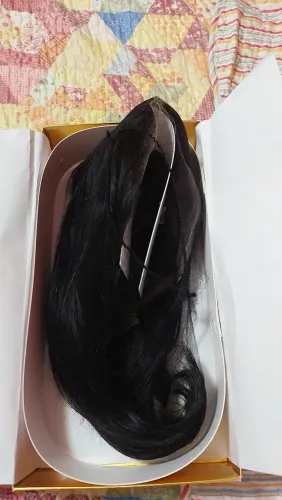 Peruca de cabelo humano