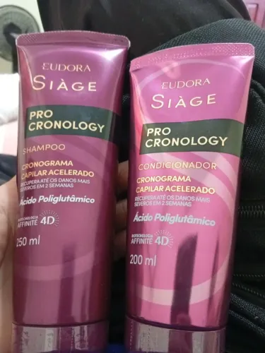 Kit Eudora Siàge Pro Cronology Shampoo + Condicionador