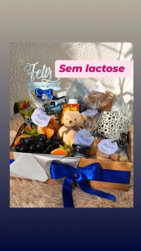 Cestas de café especial presente ?