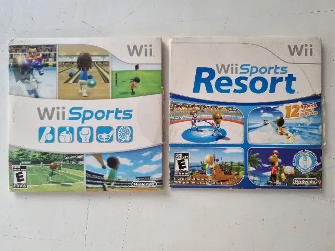 Kit 6 Jogos Originais Nintendo Wii - Sports, Just Dance, Zumba e mais