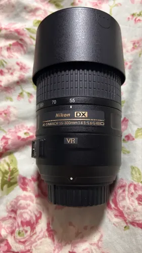 Lente Nikon - Nikkor 55:300 (Pouquíssimo uso)