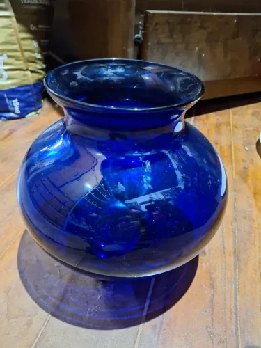 Vaso azul royal