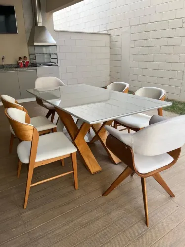 Mesa de jantar 6 lugares