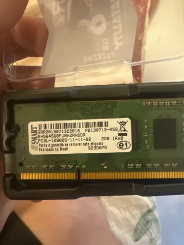 Memória ram DDR3 2GB NOTBOOK
