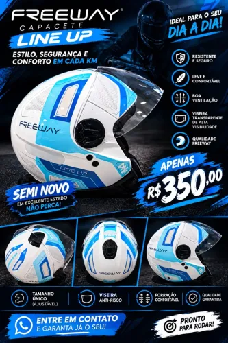 Vende-se capacete