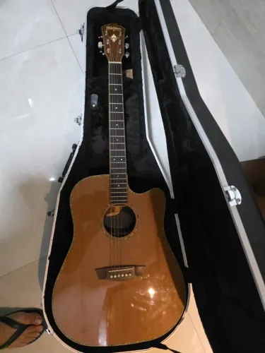 Violão Washburn WD26SCE / RARO