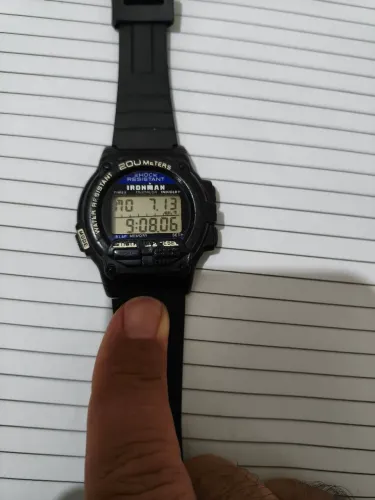 Timex ironman 200 metes já shock