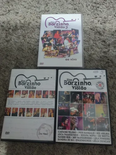 Dvd's Um Barzinho Um violão
