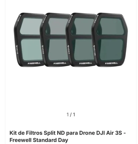 Kit de Filtros Split ND para Drone DJI Air 3S - Freewell Standard Day