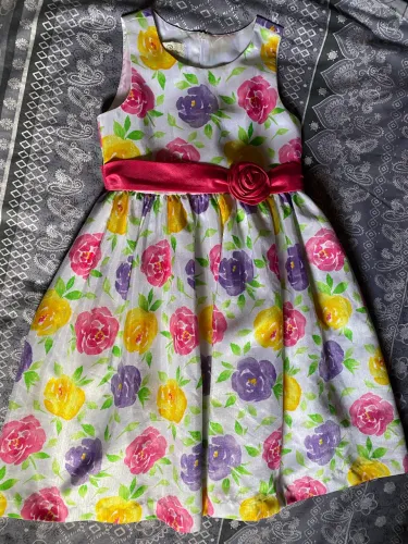 Vestido social infantil 8anos