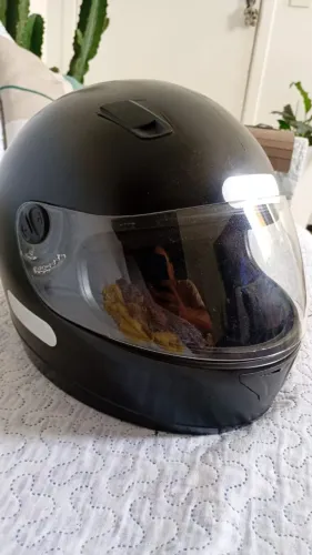 Capacete novo de moto tam 56