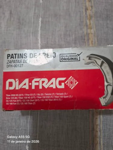 Lona de Freio moto fan padrão 