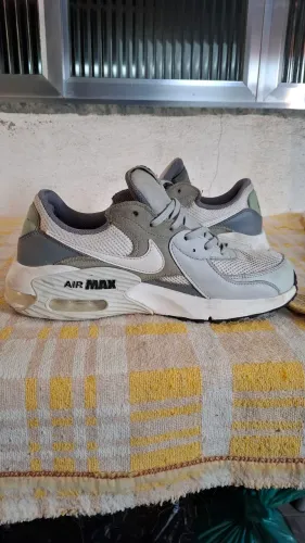Tênis Nike Air Max Branco/Verde Tam 39/40
