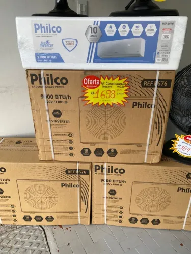 AR CONDICIONADO SPLIT PHILCO 9000 BTUS PAC9FB 220V FRIO INVERTER