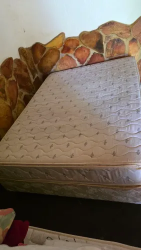 Colchão ortobom +box spring