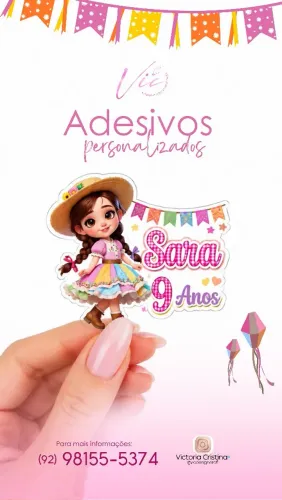 Adesivos personalizados