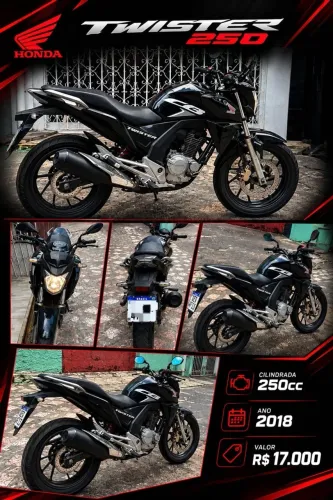 Honda CB Twister/flexone 250cc 2018