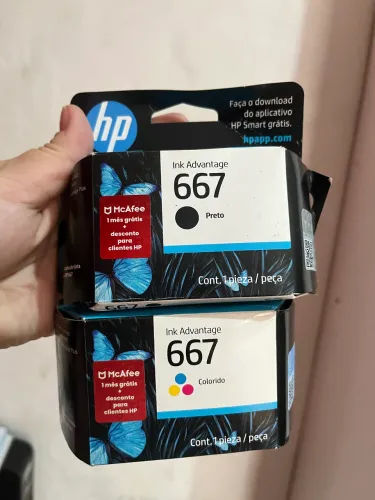 Tinta impressora hp o kit