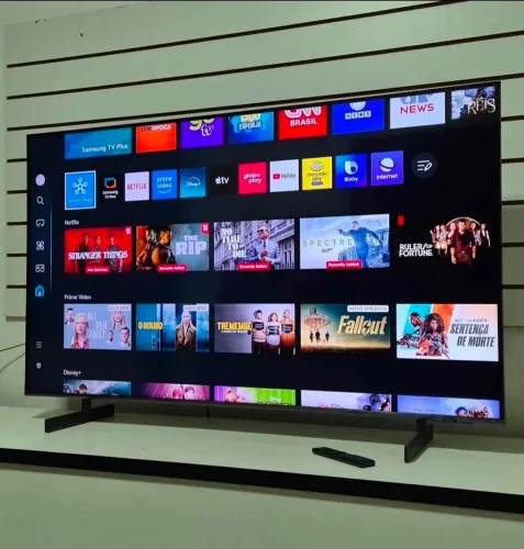 TV QLED SAMSUNG 55 QN A MAIS TOP COMPLETA 4K XBOX INTEGRADO