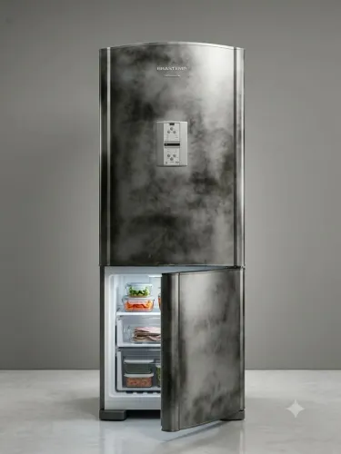 Geladeira brastemp inverse