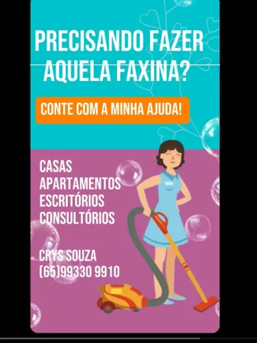 Faço faxina