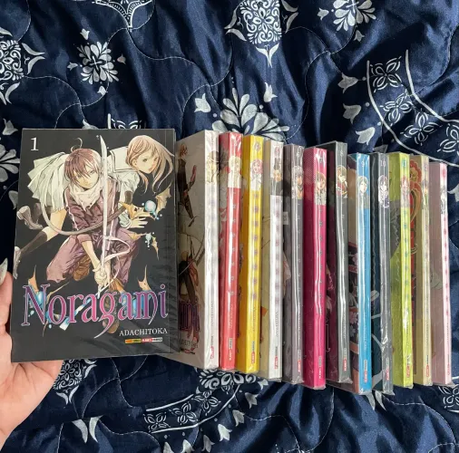 Mangá Noragami - Volumes 1 ao 13 - Perfeito estado