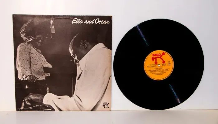 Disco Vinil - Oscar Peterson - Ella and Oscar - Pablo - Ind. Brasileira