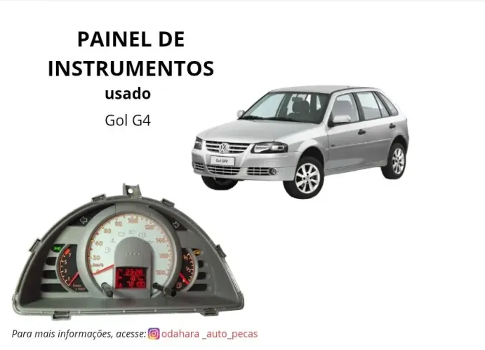 Painel de instrumentos Gol Saveiro Parati G4 2005-2008 5w0920821E