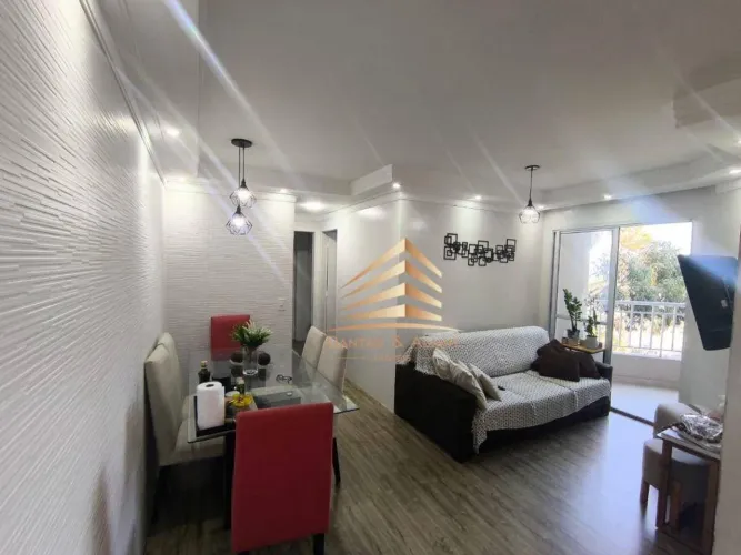 Apartamento 55m² para venda, com 2 dormitórios sendo 1 suíte, 1 vaga, por R$ 399.000 - Vil