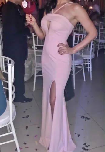Vestido longo de festa 