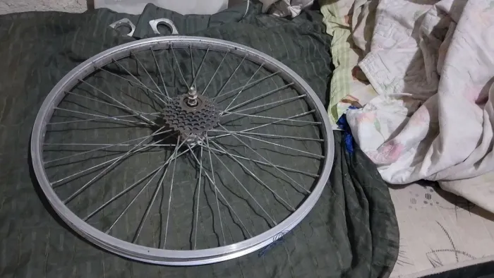 Roda de aro 26 c pião de cubo de ROLIMA rsios duplos