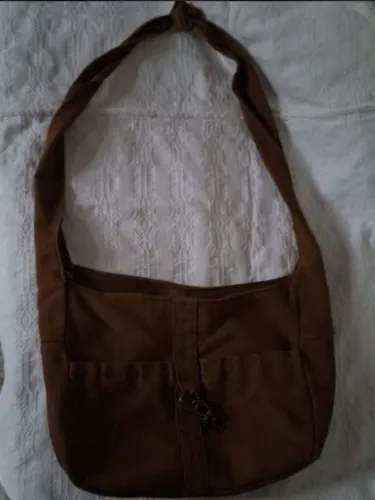 bolsa transversal y2k marrom 