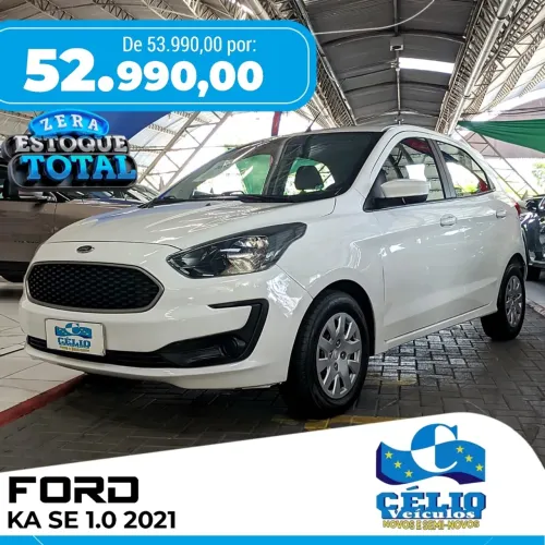 Ford KA 1.0 Se/se Plus Tivct Flex 5P 2021