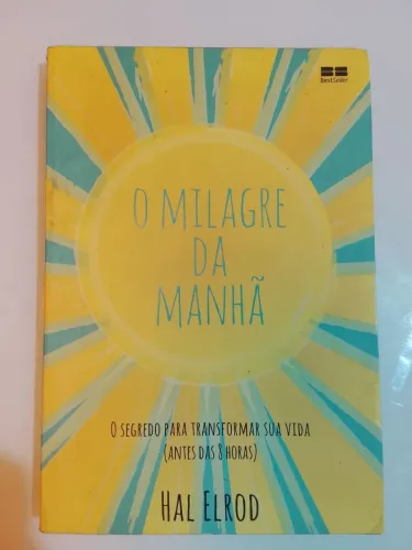 Livro O MILAGRE DA MANHÃ