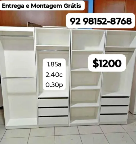 Closet Com Fundo 