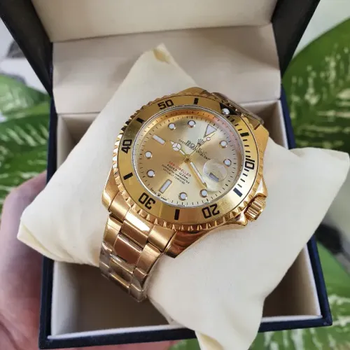 RELÓGIO MASCULINO ANALÓGICO DOURADO/PRATA