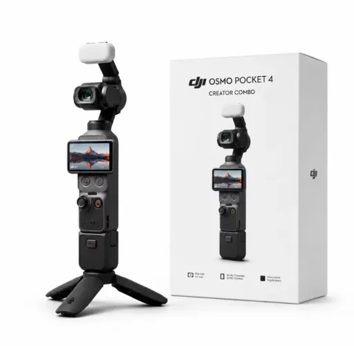 DJI Osmo Pocket 4 Creator Combo 4K 120fps - Lacrada