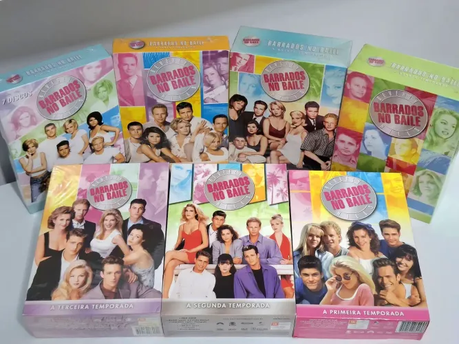 DVD BARRADOS NO BAILE - TEMPORADAS 1 A 7 - ORIGINAIS