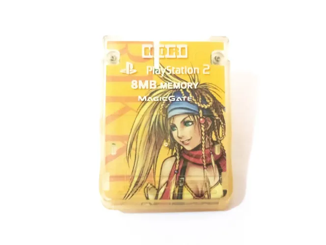 Memory Card Hori PS2 Final Fantasy X-2 Rikku Original Playstation 2