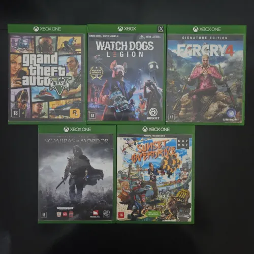 Jogos de Xbox one originais - Lote 01