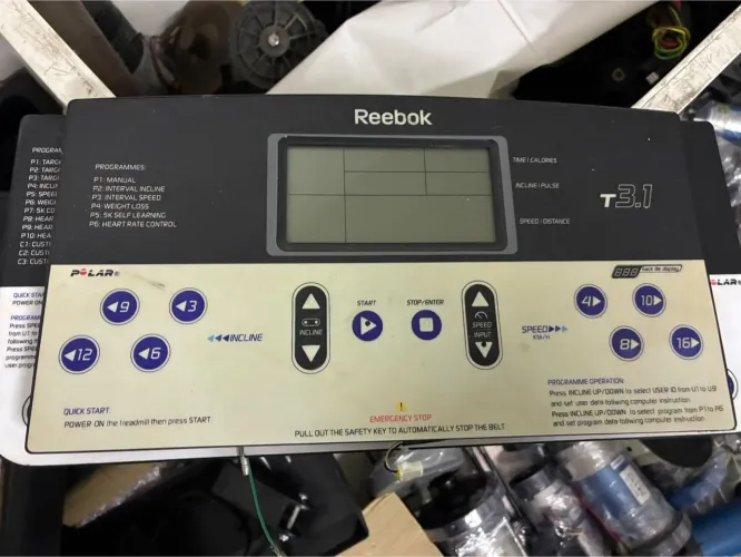 Painel para esteira Reebok tr5.1 